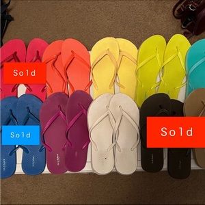 🍄Old Navy Flip Flip Sandals Lot of 6